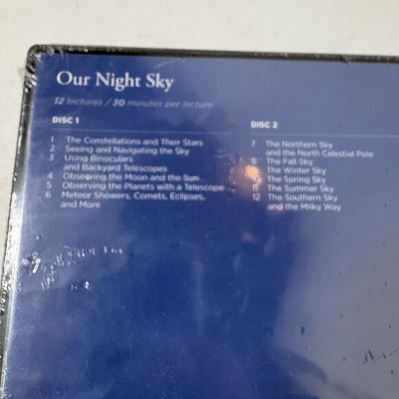 The Great‎ Courses Our Night Sky DVD & Course Guidebook 2010 1846 Sealed F1 - Picture 6 of 11